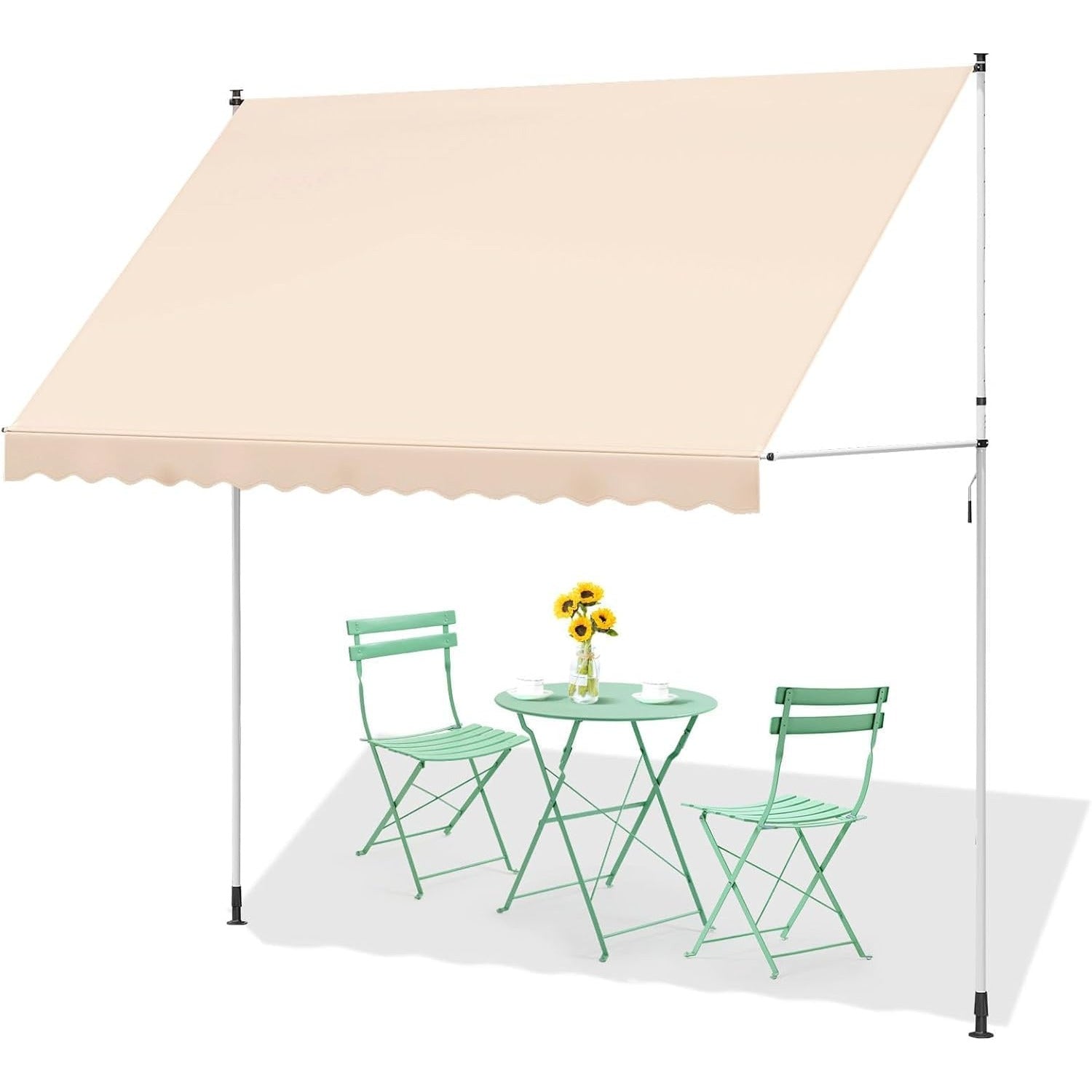 YODOLLA free standing awning for patio protection.